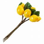 Лимончики 11см р-р плода 2,5*1,5см арт.3744978 желтый/зеленый (6шт)